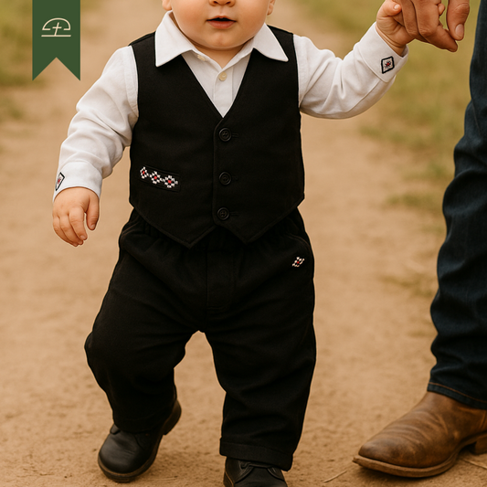 Conjunto Bebe Gaucho | Rancho Doble